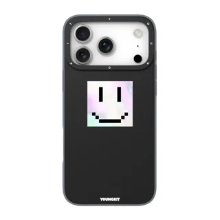 قاب یانگ کیت youngkit مدل Pixel Smile مشکی