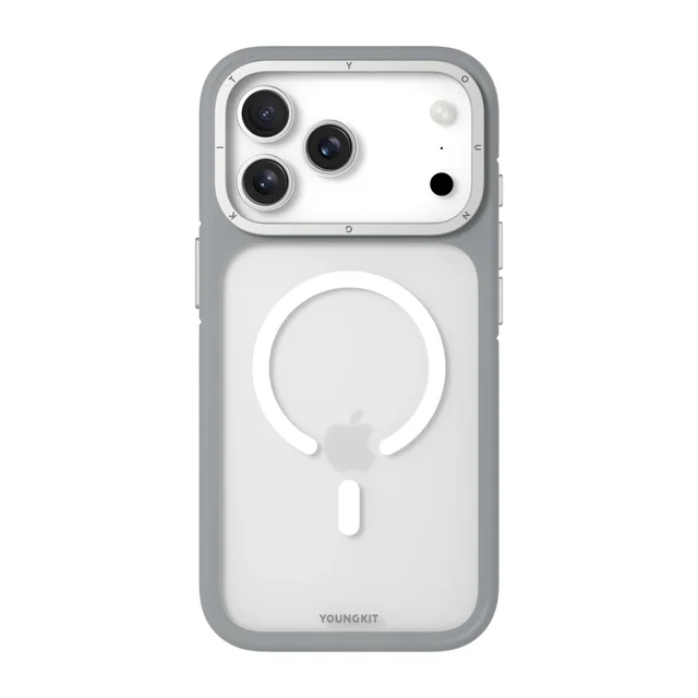 قاب یانگ کیت youngkit مدل Rocky Sand طوسی