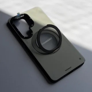 قاب یانگ کیت youngkit مدل leather 360 Rotation Ring Stand